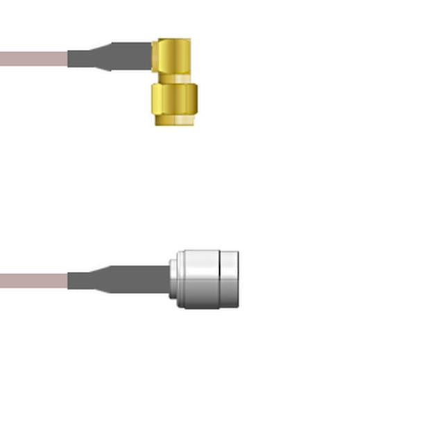 Q-340520005018I by Amphenol Custom Cable - SMA-RP/TNC-SP G316 18I