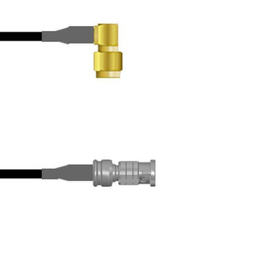 Q-3405H0003036I by Amphenol Custom Cable - SMA-RP/HDBNC-SP G174 36I