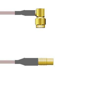 Q-35013000R006I by Amphenol Custom Cable - SMA-RP/MCX-SJ G316D 6I