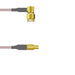 Q-3501D000R048I by Amphenol Custom Cable - SMA-RP/MCX-SP G316D 48I
