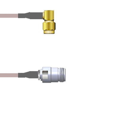Q-3501V000R009I by Amphenol Custom Cable - SMA-RP/N-SJ G316D 9I