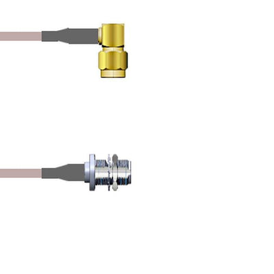 Q-35021000R084I by Amphenol Custom Cable - SMA-RP/N-SJB G316D 84I