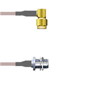 Q-35021000R084I by Amphenol Custom Cable - SMA-RP/N-SJB G316D 84I