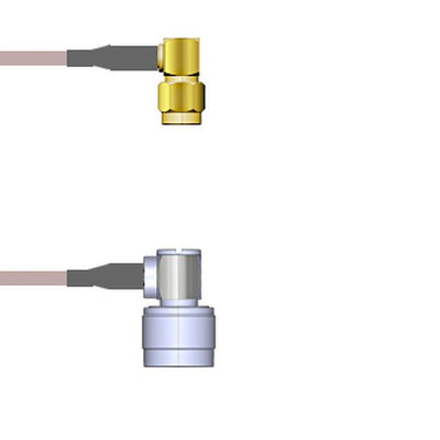 Q-3502D000R012I by Amphenol Custom Cable - SMA-RP/N-RP G316D 12I