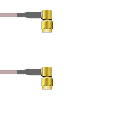 Q-35035000R.25M by Amphenol Custom Cable - SMA-RP/SMA-RP G316D 0.25M