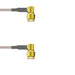 Q-35035000R0.5M by Amphenol Custom Cable - SMA-RP/SMA-RP G316D 0.5M