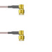 Q-35035000R108I by Amphenol Custom Cable - SMA-RP/SMA-RP G316D 108I