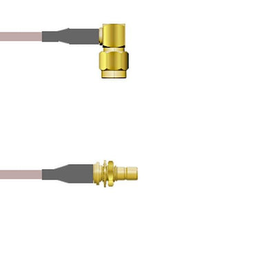 Q-3503O000R2.5M by Amphenol Custom Cable - SMA-RP/SMB-SJB G316D 2.5M