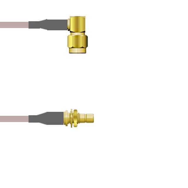 Q-3503O000R2.5M by Amphenol Custom Cable - SMA-RP/SMB-SJB G316D 2.5M