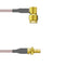 Q-3503O000R2.5M by Amphenol Custom Cable - SMA-RP/SMB-SJB G316D 2.5M