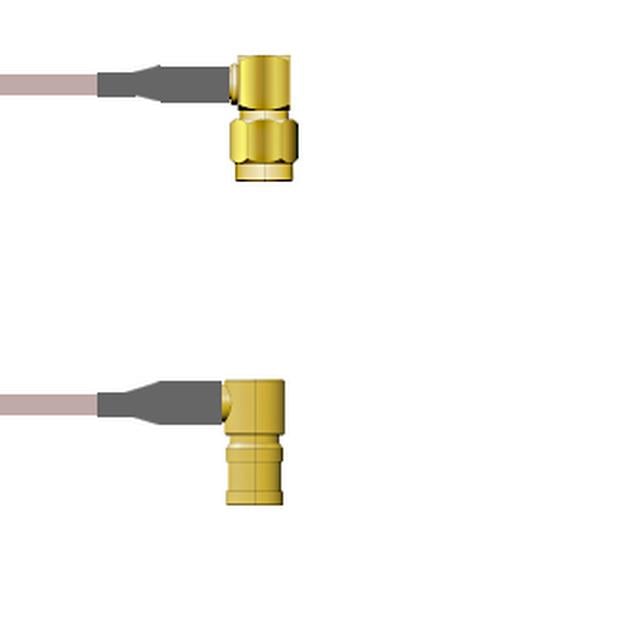 Q-3503T000R024I by Amphenol Custom Cable - SMA-RP/SMB-RP G316D 24I