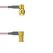 Q-3503T000R024I by Amphenol Custom Cable - SMA-RP/SMB-RP G316D 24I