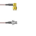 Q-3504H000R108I by Amphenol Custom Cable - SMA-RP/TNC-SJB G316D 108I