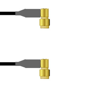 Q-37037000D060I by Amphenol Custom Cable - SMA-RP/SMA-RP LMR19 60I