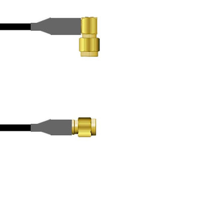 Q-3703E000D006I by Amphenol Custom Cable - SMA-RP/SMA-SP LMR19 6I