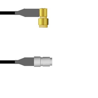 Q-37065000D072I by Amphenol Custom Cable - SMA-RP/10/23-SP LMR19 72I