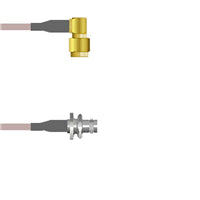 Q-3800A000H002M by Amphenol Custom Cable - SMA-RP/BNC-SJB G142 2M