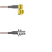 Q-3800A000H002M by Amphenol Custom Cable - SMA-RP/BNC-SJB G142 2M