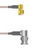 Q-3800F000H012I by Amphenol Custom Cable - SMA-RP/BNC-RP G142 12I
