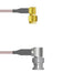 Q-3800F000H036I by Amphenol Custom Cable - SMA-RP/BNC-RP G142 36I