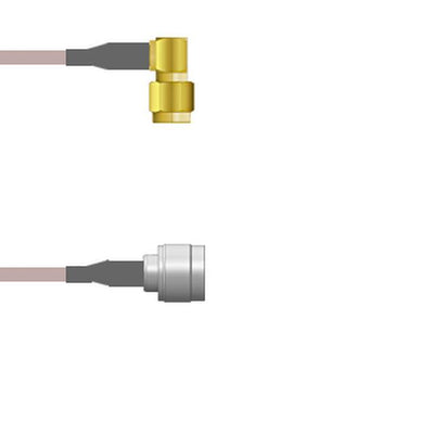 Q-3802J000H024I by Amphenol Custom Cable - SMA-RP/N-SP G142 24I