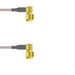 Q-38038000H.75M by Amphenol Custom Cable - SMA-RP/SMA-RP G142 0.75M