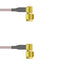 Q-38038000H072I by Amphenol Custom Cable - SMA-RP/SMA-RP G142 72I