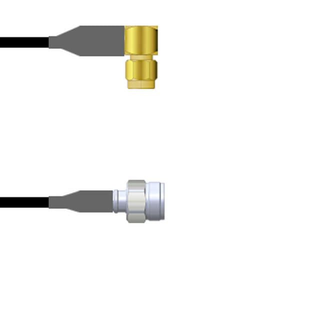 Q-39059000M036I by Amphenol Custom Cable - SMA-RP/TNC-SP LMR24 36I
