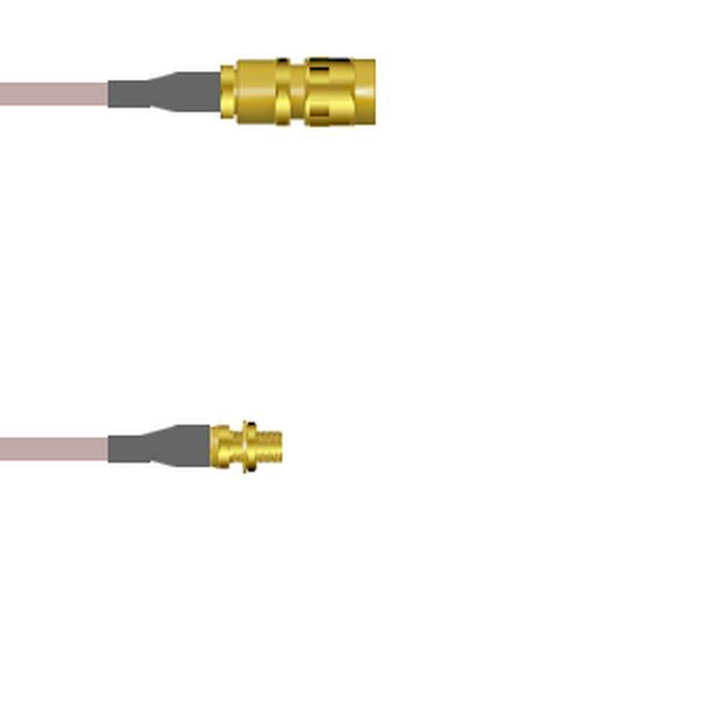 Q-3A0100001003M by Amphenol Custom Cable - SMA-SP/MCX-SJ G178 3M
