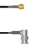 Q-3B00D0003.25M by Amphenol Custom Cable - SMA-SP/BNC-RP G174 0.25M