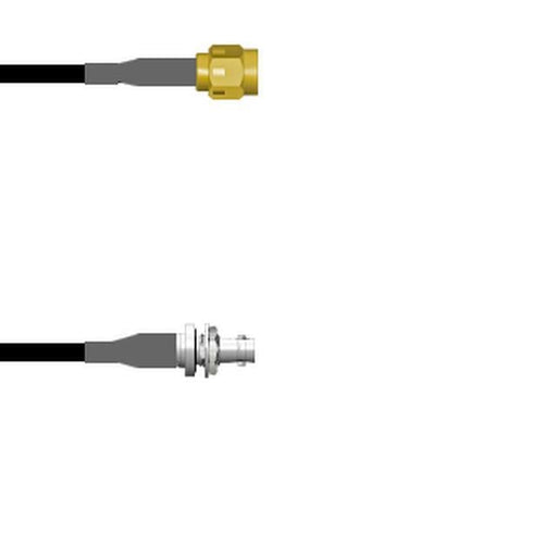 Q-3B00P00031.5M by Amphenol Custom Cable - SMA-SP/HDBNC-SJB G174 1.5M