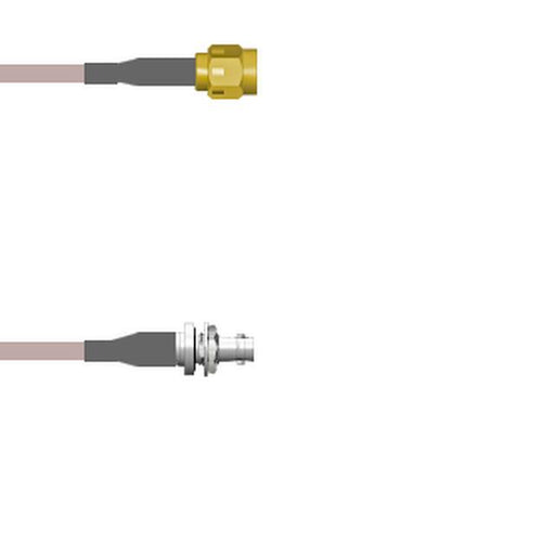 Q-3B00P0005036I by Amphenol Custom Cable - SMA-SP/HDBNC-SJB G316 36I