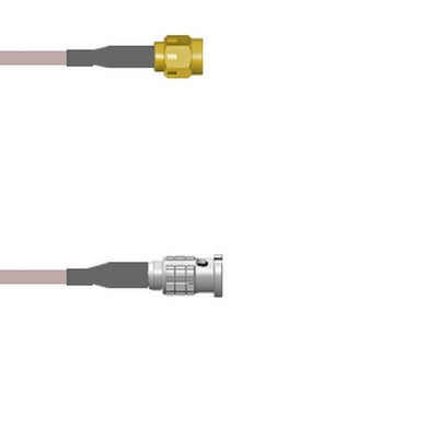 Q-3B00V0005001M by Amphenol Custom Cable - SMA-SP/HDBNC-SP G316 1M