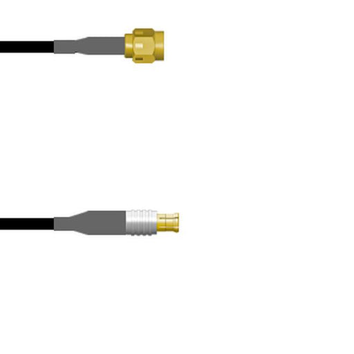 Q-3B01F0003.75M by Amphenol Custom Cable - SMA-SP/MCX-SP G174 0.75M