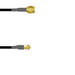 Q-3B01I0003072I by Amphenol Custom Cable - SMA-SP/MMCX-SJB G174 72I