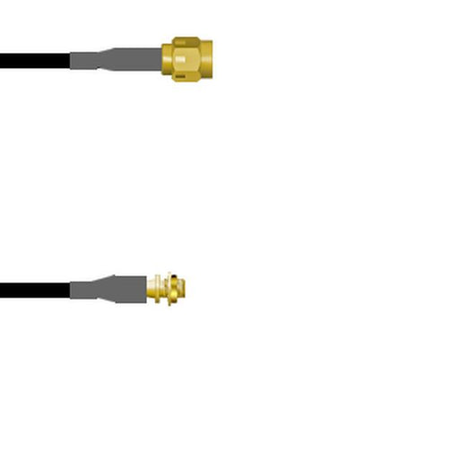 Q-3B01I0003108I by Amphenol Custom Cable - SMA-SP/MMCX-SJB G174 108I