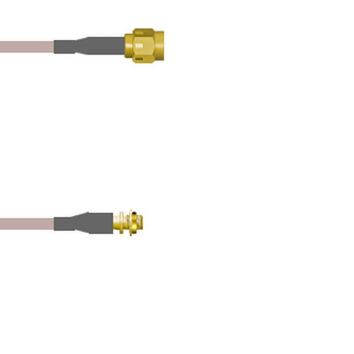 Q-3B01I0005072I by Amphenol Custom Cable - SMA-SP/MMCX-SJB G316 72I