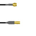 Q-3B01J0003072I by Amphenol Custom Cable - SMA-SP/MMCX-SJ G174 72I