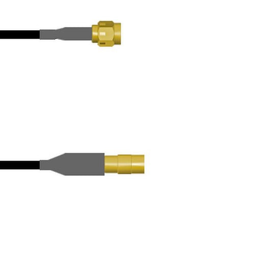 Q-3B01J00031.5M by Amphenol Custom Cable - SMA-SP/MMCX-SJ G174 1.5M