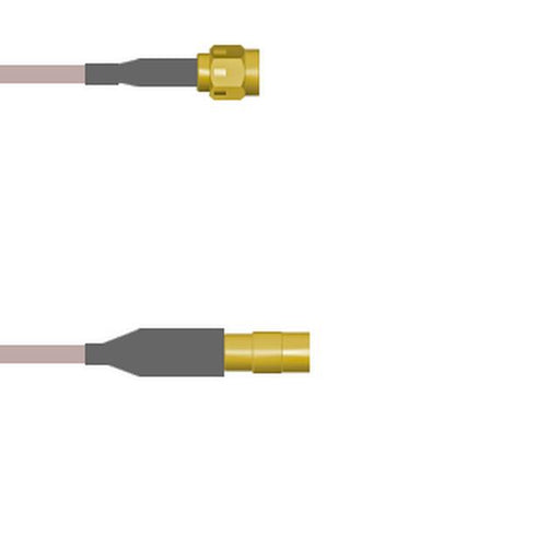 Q-3B01J0005048I by Amphenol Custom Cable - SMA-SP/MMCX-SJ G316 48I