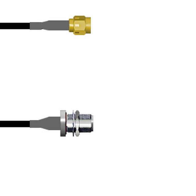 Q-3B01T0003001M by Amphenol Custom Cable - SMA-SP/N-SJB G174 1M