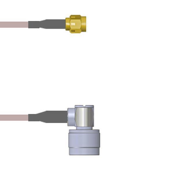 Q-3B02C0005003M by Amphenol Custom Cable - SMA-SP/N-RP G316 3M