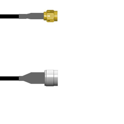 Q-3B02I00030.5M by Amphenol Custom Cable - SMA-SP/N-SP G174 0.5M