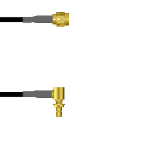 Q-3B03H0003048I by Amphenol Custom Cable - SMA-SP/SMB-RJB G174 48I