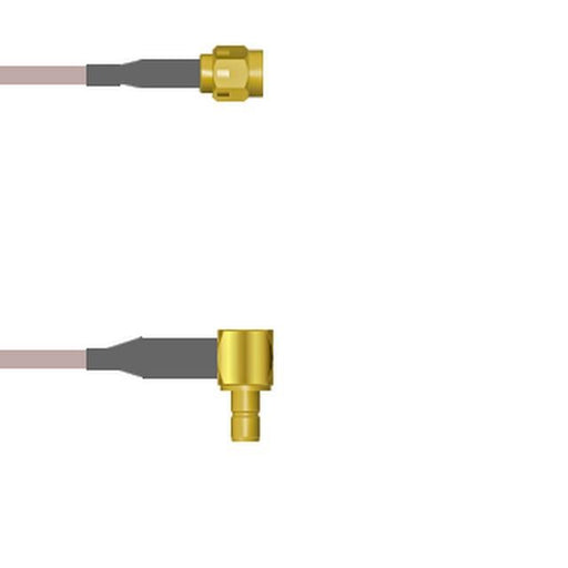 Q-3B03I0005036I by Amphenol Custom Cable - SMA-SP/SMB-RJ G316 36I