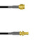 Q-3B03M0003002M by Amphenol Custom Cable - SMA-SP/SMB-SJB G174 2M
