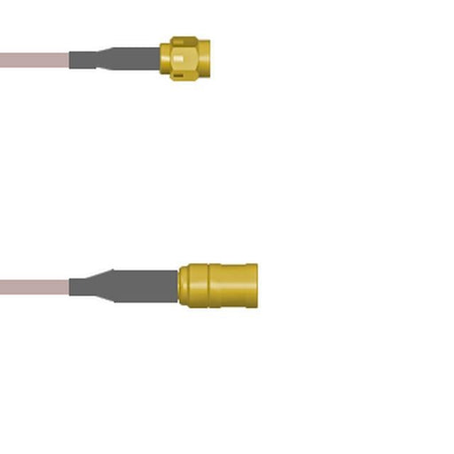 Q-3B03W0005084I by Amphenol Custom Cable - SMA-SP/SMB-SP G316 84I