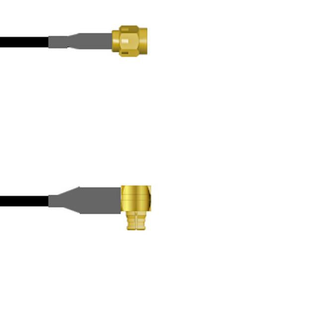 Q-3B04200032.5M by Amphenol Custom Cable - SMA-SP/SMP-RP G174 2.5M