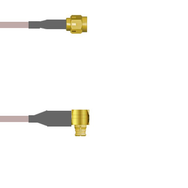 Q-3B0420005036I by Amphenol Custom Cable - SMA-SP/SMP-RP G316 36I