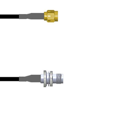 Q-3B04E0003003M by Amphenol Custom Cable - SMA-SP/TNC-SJB G174 3M